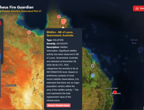 Launching the Prometheus Fire Guardian Pilot in Australia: Real-Time Hazard Detection for a Safer Queensland